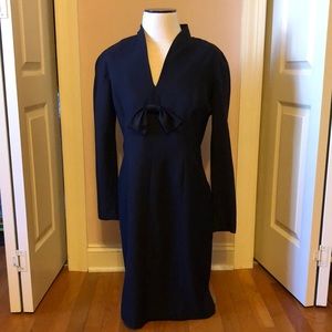Vintage Black Long Sleeve Dress